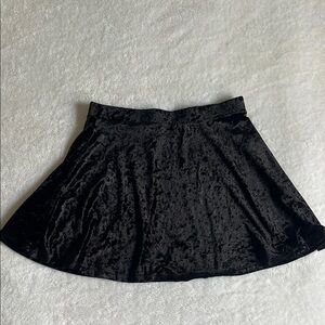 Forever 21 Black Skater Mini Skirt Cocktail